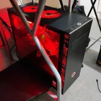 کیس کامپیوتر i3 13100 و rx 6600