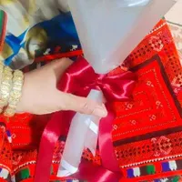 دست گل حنابندان عروس عقد