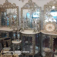 کنسول و آیینه گل رز کد۷۰