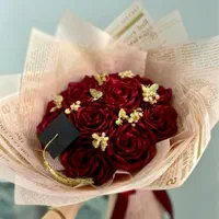 گلهای روبانی بهترین هدیه برای عزیزانتان