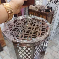 آویز دایره تک شاخه چوبی لوستر|لوستر و چراغ آویز|تبریز, |دیوار