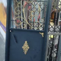 درب حیاط باغ آهنی پنجره توسکا سفید المهدی|مصالح و تجهیزات ساختمان|تبریز, |دیوار