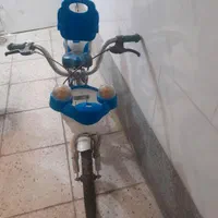 دوچرخه آبی سایز۱۶|دوچرخه، اسکیت، اسکوتر|اصفهان, عاشق‌آباد|دیوار