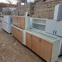کابینت فلزی دست دوم آشپز خانه خرید فروش پنجتن ۴۰|مصالح و تجهیزات ساختمان|مشهد, پنجتن|دیوار