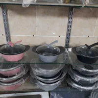 سرویس قابلمه پخت پز چدن ۸ پارچه نو باضمانت|ظروف پخت‌وپز|قزوین, |دیوار