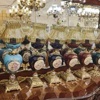 شمعدان چینی برنزی برنز برنجی جهیزیه|صنایع دستی و سایر لوازم تزئینی|تبریز, |دیوار