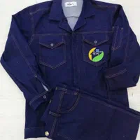 لباس کار دو تکه جین|لباس|اهواز, پادادشهر|دیوار