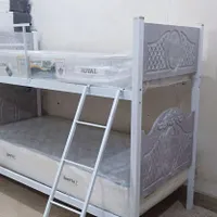 تخت دوطبقه وکیوم (طوسی)|تخت و سرویس خواب|رشت, پسیخان|دیوار