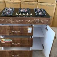 اجاق گاز MDF کابینت فندک دار طرح FER گارانتی طلایی|اجاق گاز و لوازم برقی پخت‌وپز|رشت, رشتیان|دیوار