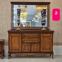 اینه کنسول چوب|بوفه، ویترین، کنسول|اندیشه, |دیوار