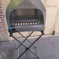 کبابپز ۹ شعله استیل