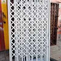 محافظ درب آکاردئونی\حفاظ روی دیوار\پنجره\قفل مخفی
