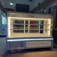 یخچال ویترینی sweets مکعبی خوابیده تر خشک