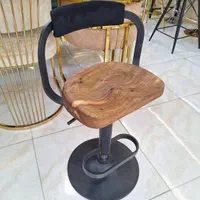 صندلی اپن کانتر جزیره مدل زیمر کف چوب گردو|صندلی و نیمکت|کرج, حصارک بالا|دیوار