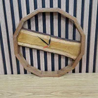 ساعت دیواری رینگ چوبی|ساعت دیواری و تزئینی|فردیس, |دیوار