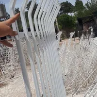 نرده و حفاظ نیزه ای، شاخگوزنی خانه باغ|مصالح و تجهیزات ساختمان|شیراز, شهرک گلدشت حافظ‎|دیوار