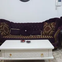 سرویس کامل مبل همراه با میز ناهار خوری ۶نفره
