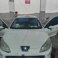 پژو 407 سفید 2009