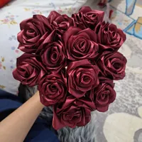 گل جاودانه‌ ای روبانی|گل مصنوعی|فولادشهر, فولادشهر|دیوار