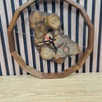 ساعت دیواری رینگ چوبی|ساعت دیواری و تزئینی|فردیس, |دیوار