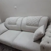مبلمان راحتی ۸نفره تختخوابشو در حد نو|مبلمان خانگی و میز عسلی|تهران, کیانشهر|دیوار