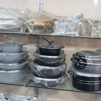 سرویس قابلمه پخت پز چدن ۸ پارچه نو باضمانت|ظروف پخت‌وپز|قزوین, |دیوار
