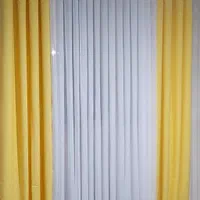 پرده کتان نازلی