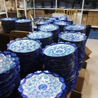 گلدان و بشقاب میناکاری (زی ر ق ی م ت ) جمع آوری