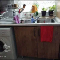 کابینت با بدنه‌ ی فلزی و روکش ام‌دی‌اف حدودا 5متر|مصالح و تجهیزات ساختمان|تهران, دولاب|دیوار