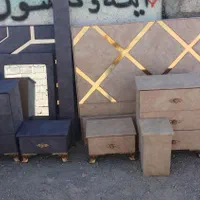 سرویس خواب دو نفره ست کامل شطرنجی|تخت و سرویس خواب|تبریز, |دیوار