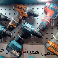 دریل شارژی دریل برقی پیچ گوشتی شارژی براشلس|ماشین‌آلات صنعتی|زنجان, |دیوار