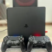 کنسول PS4 اسلیم اکانتی دو دسته اصلی فول بازی