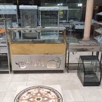 لوازم نیم تنه اغذیه فست‌فود سیار کانکس فر ساندویچی|کافی‌شاپ و رستوران|همدان, |دیوار