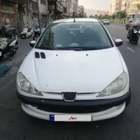 پژو 206 سفید مدل 89|خودرو سواری و وانت|تهران, تاکسیرانی|دیوار