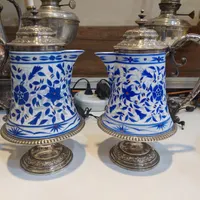 قهوه جوش یا شیرجوش فرانسوی آنتیک و قدیمی|کلکسیون اشیاء عتیقه|تهران, شاهین|دیوار