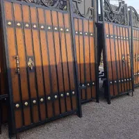 درب حیاط فلزی کیفیت خوب. جوشکاری|مصالح و تجهیزات ساختمان|برازجان, |دیوار