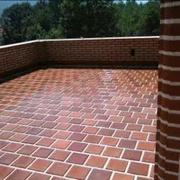 آجرنسوز نما آجر نسوز قرمز ۲۰ در ۲۰ خشتی کف