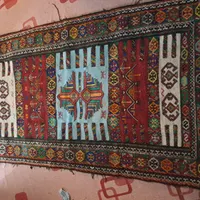 گلیم خوش نقش و نگار|گلیم، جاجیم، گبه|بجنورد, |دیوار
