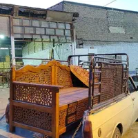 تخت سنتی و مبلمان 2 متر در 80|مبلمان خانگی و میز عسلی|اصفهان, نصرآباد|دیوار