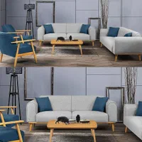 مبل نورا مبلمان مینی مال مکانیزم مینیمال|مبلمان خانگی و میز عسلی|پرند, |دیوار