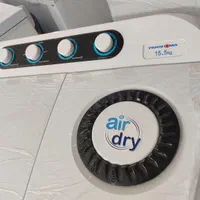 ماشین لباسشویی دوقلو ۱۵ کیلو ( پاکشوما)|ماشین لباسشویی و خشککن لباس|خرمآباد, |دیوار