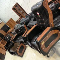 ست میز صندلی مدیریت مبلمان اداری نیم ست مبل۶ نیمست|مبلمان اداری|سلماس, |دیوار