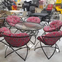 مبل باغی فلزی ویلایی روفگاردن مبلمان|مبلمان خانگی و میز عسلی|چهارباغ, |دیوار