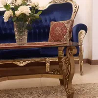 مبلمان چوبی ۷نفره بسیار تمیز|مبلمان خانگی و میز عسلی|اصفهان, نصرآباد|دیوار