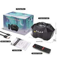 شب خواب پروژکتور شفق قطبی اسپیکر دار کنترل دار|چراغ خواب و آباژور|کرج, اصفهانی‌ها|دیوار