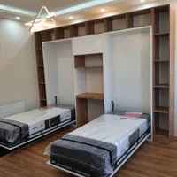 تخت تاشو رنگ صورتی (کد ۱۳۹۰)