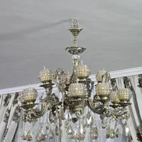 لوستر 4 شاخه 12 شعله|لوستر و چراغ آویز|اصفهان, دشتستان|دیوار