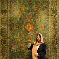 فرش هایی مدرن زیبا|فرش|شیراز, ریشمک|دیوار