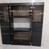 ویترین و بوفه 3 تکه با جای tv