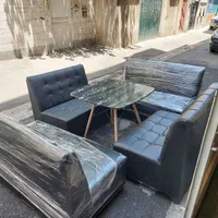 کاناپه گیم نت چوب.چرم